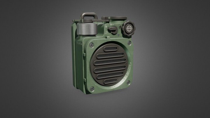 Muzen Speaker Wild Mini 3D Model