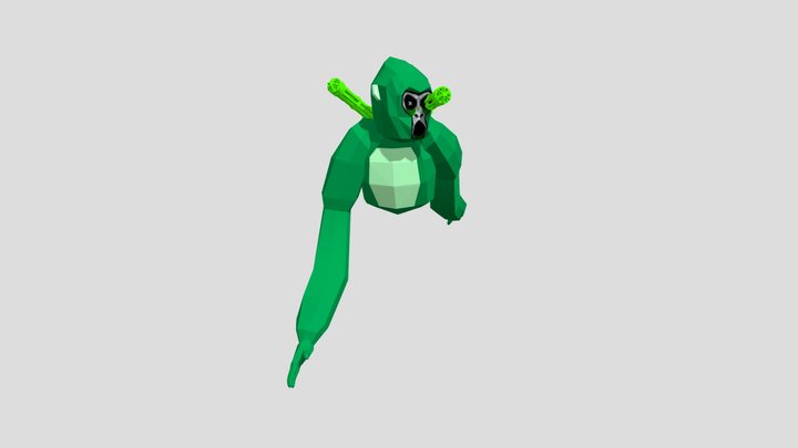toxic gunner v2 bc old one was horrible af 3D Model