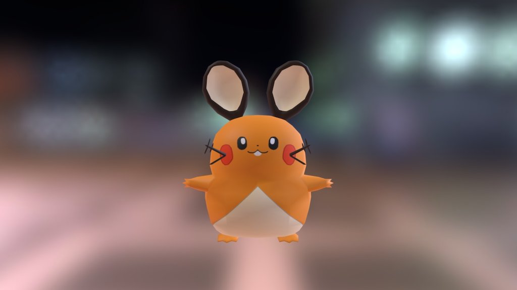 Dedenne (Update 3) - 3D model by Paulolego28 [64962ec] - Sketchfab