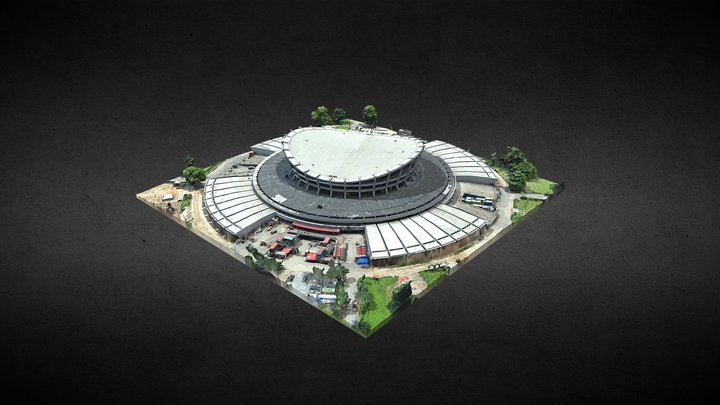 National Theatre, Lagos 3D Model