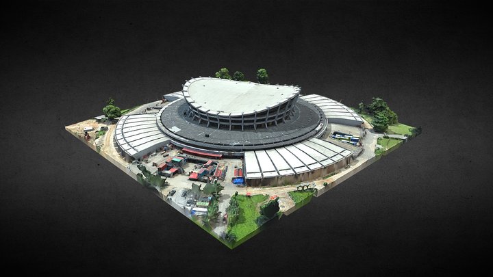 National Theatre, Lagos 3D Model
