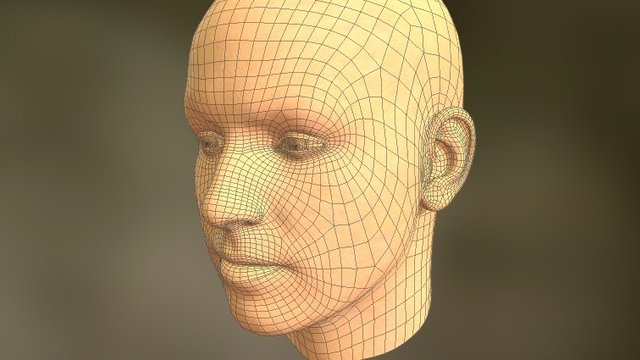 Motion capture teszt - Kinect - Faceshift 3D Model