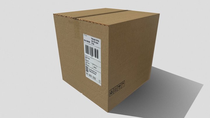 cardboard box – Gratis 3D-model STL