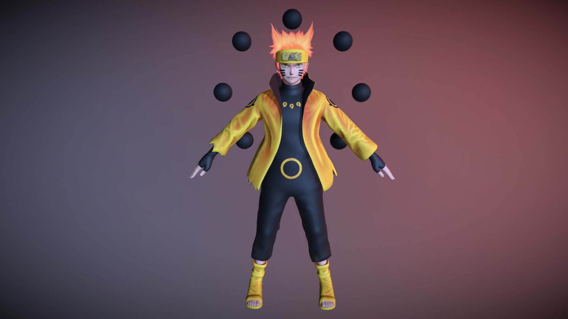 Naruto Download Free 3D model by RJ Magda (RJ.Magda