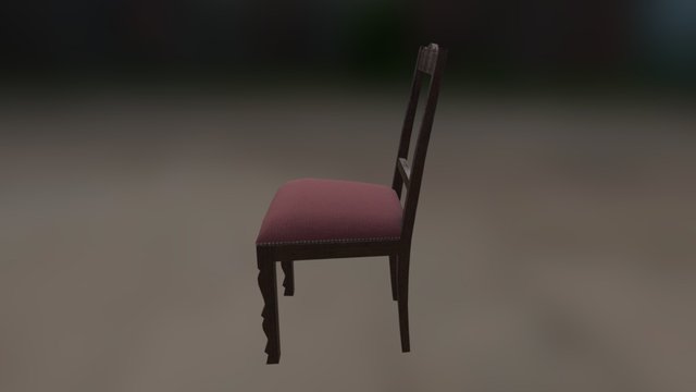 Old Chair 3D Model