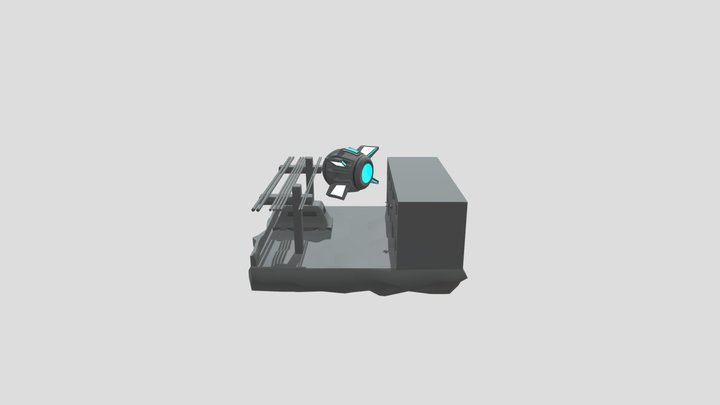 Shelled Scene 3D Model