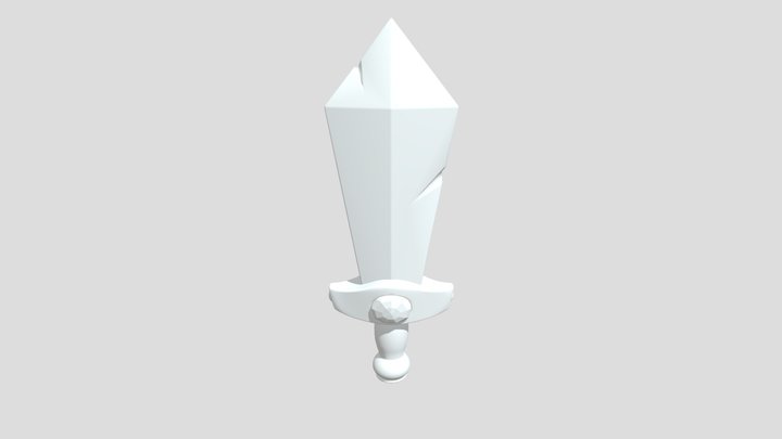 Sword Low Poly 3D Model