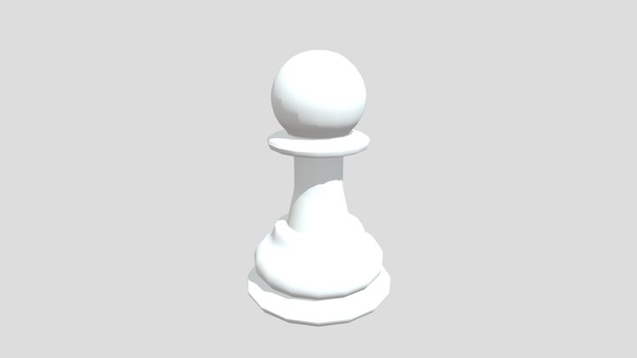 Chess Solider 3D Model
