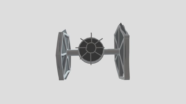 TIE fighter 3D Model