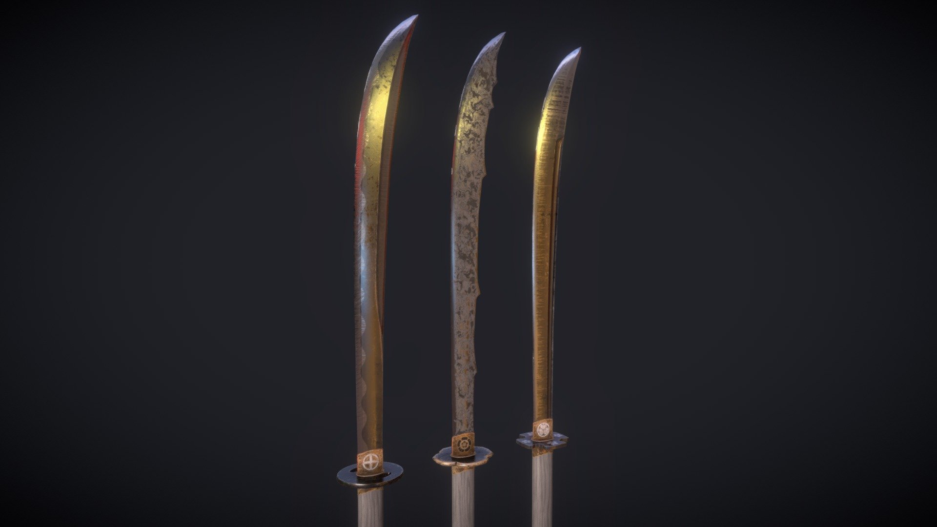 Custom Naginata Skins for the Bardiche - Mordhau