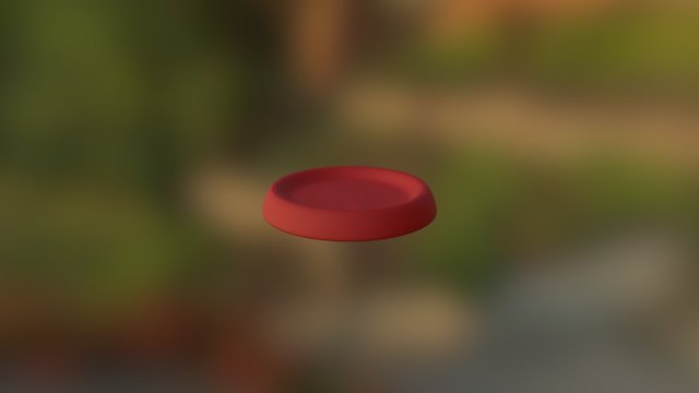Food Tray - Folder 2B 3D Model