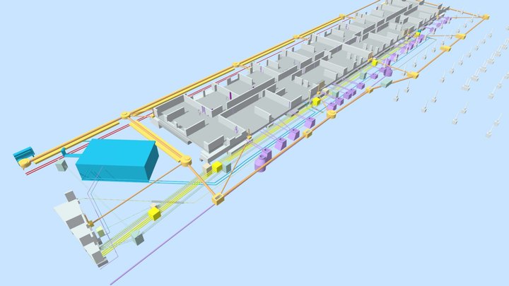 Terrazas Las Rosas MEP 22-10-11 3D Model