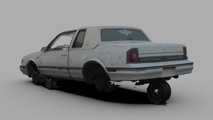 Oldsmobile Cutlass Ciera (Raw Scan) – Gratis 3D-model STL
