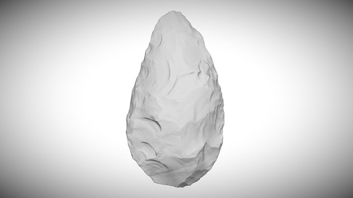 Hatis-1 Handaxe 3D Model