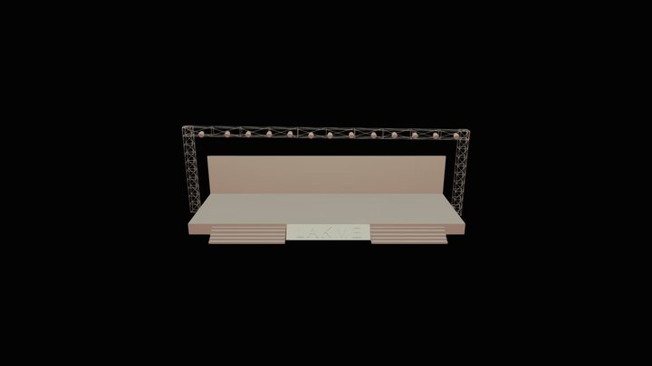stage design 3D Model