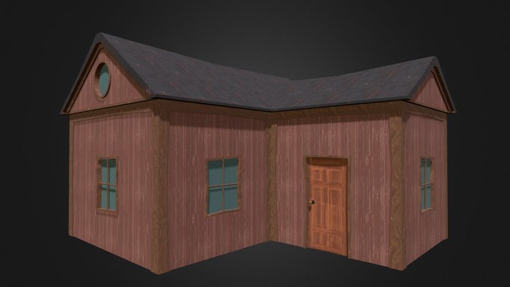 CARTOON HOUSE 3D Model