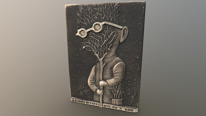 exlibris 3D Model