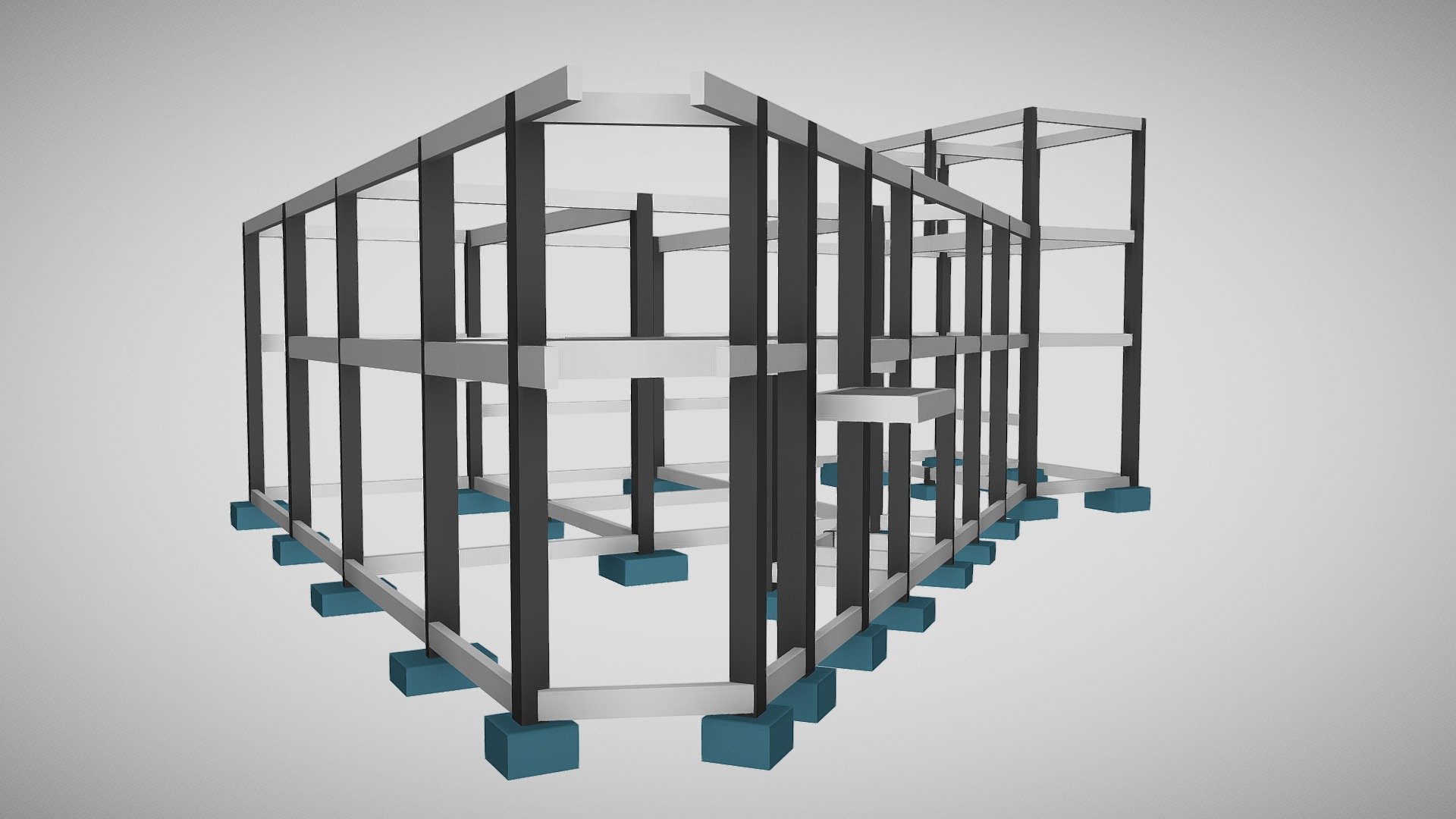 453 - Projeto Estrutural de Barracão (300m2)