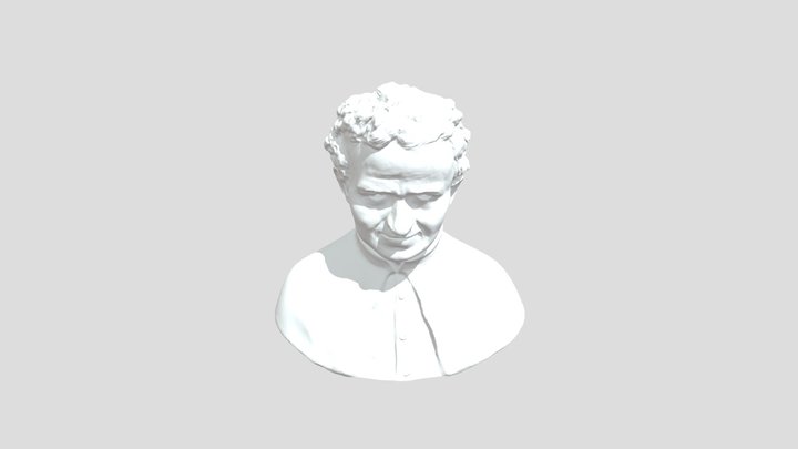Busto D.Bosco. Isidro Portocarrero.Salesianoslao 3D Model