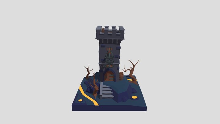 Simple Scene 3D Model