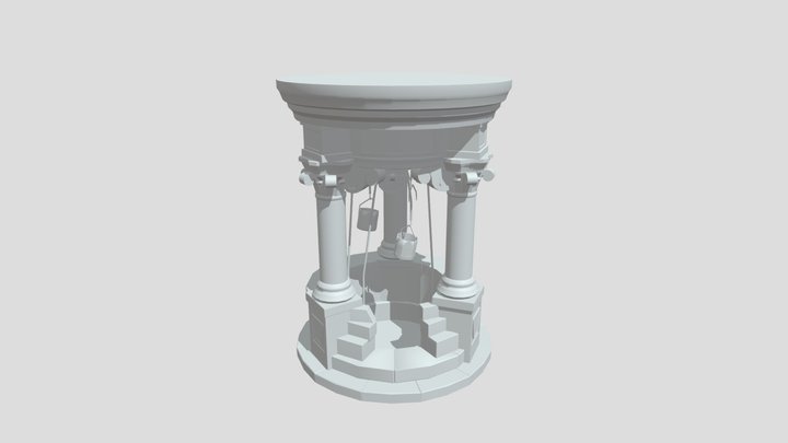 Stylized Well L 3D Model