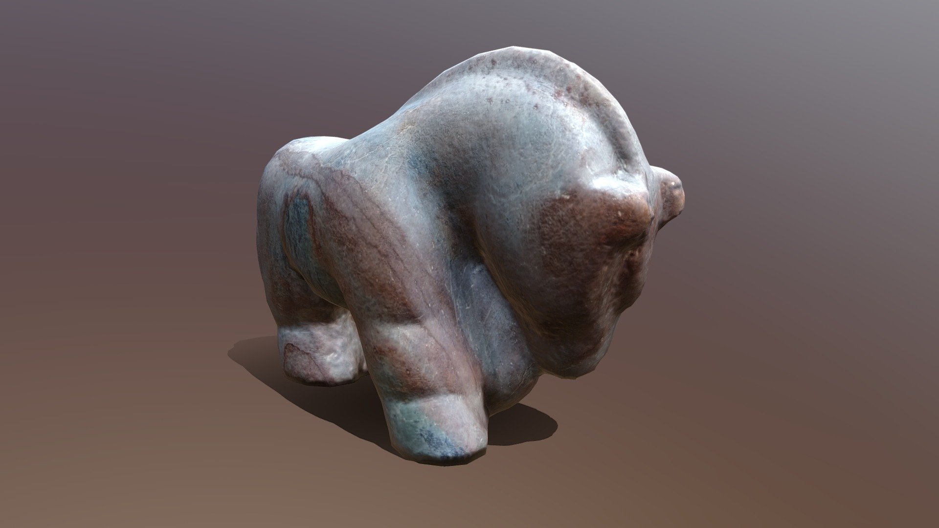 Stone Age Horse Figure Buy Royalty Free 3D model by PionX [64a56d2
