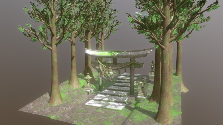 torii_stage 3D Model