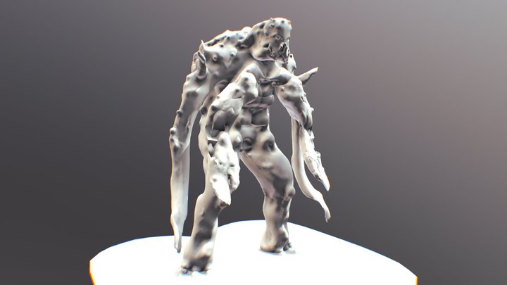 Sea Creature (First Character) 3D Model