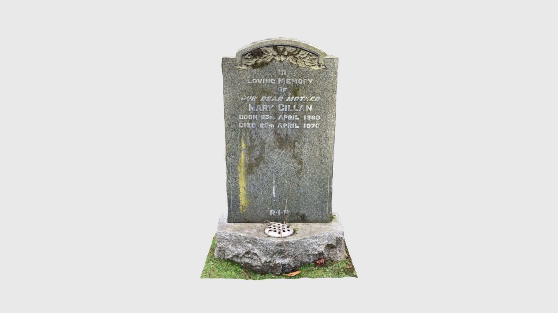 Gravestone Download Free 3D model by lynseyM [64a60b5] Sketchfab