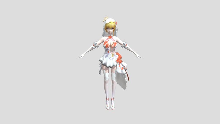Fenny Snowbreak – Kostenloses 3D-Modell STL