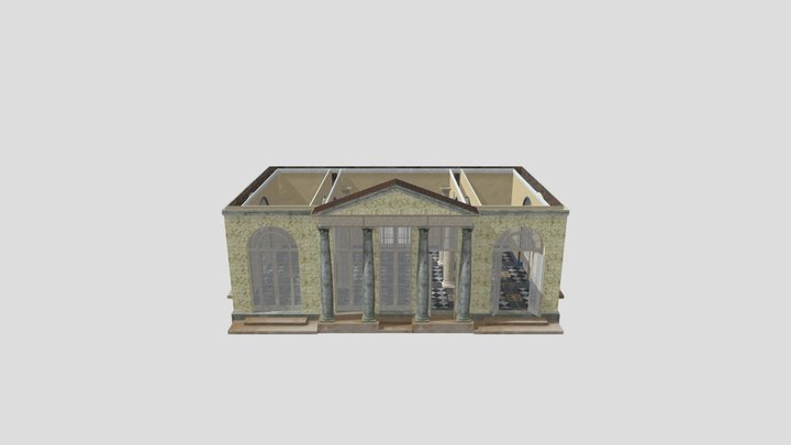 Georgian Pavilion 3D Model