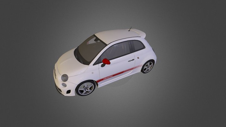 Fiat500 3D Model