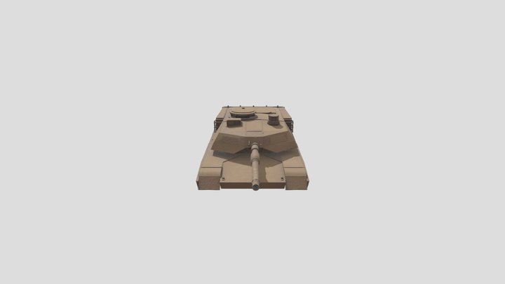 DGM 1660 SPRING 2020 M1Abrams Body 3D Model