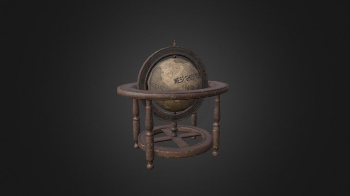 Old Globe Asset 3D Model