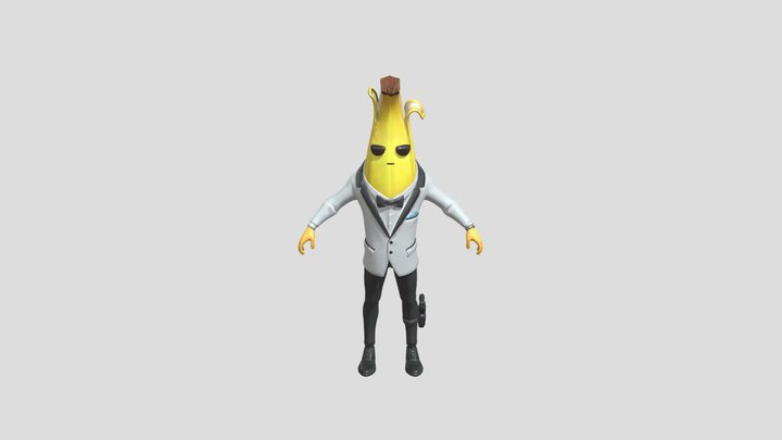 Banana Agent 3D Model