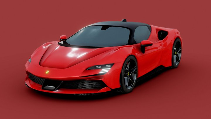 Ferrari SF90 STRADALE 3D Model