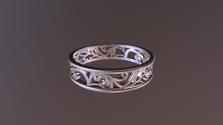 Alisia Ring 3D Model