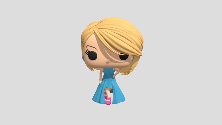 Taylor Swift Funko Pop 3D Model
