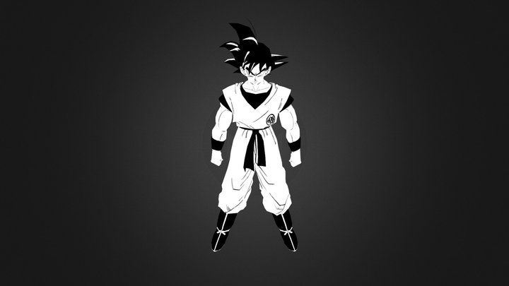 GOKU-namek 3D Model