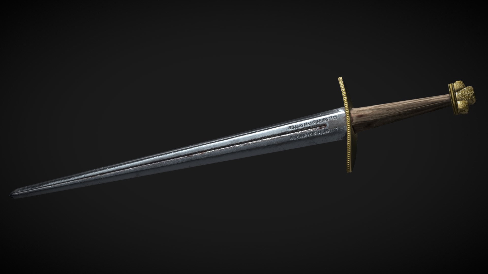 viking sword - free model
