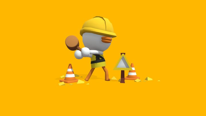 Site Construction 3D Model
