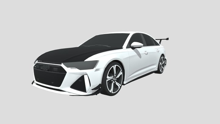 A6 conversion RS6 3D Model