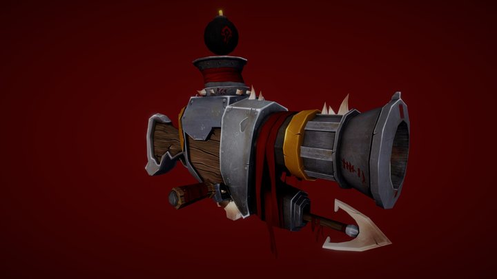Bomb Thrower B.05 3D Model