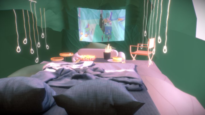 NICE TENT 3D Model