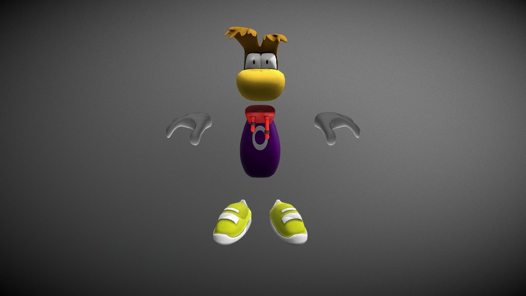 Rayman 3D models - Sketchfab