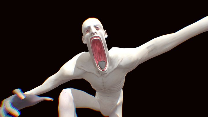 SCP 096 Unity REDUX V3 3D Model