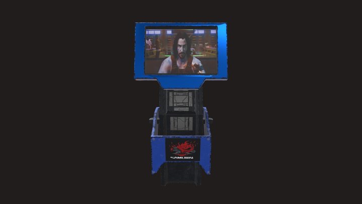 CyberPunk console 3D Model