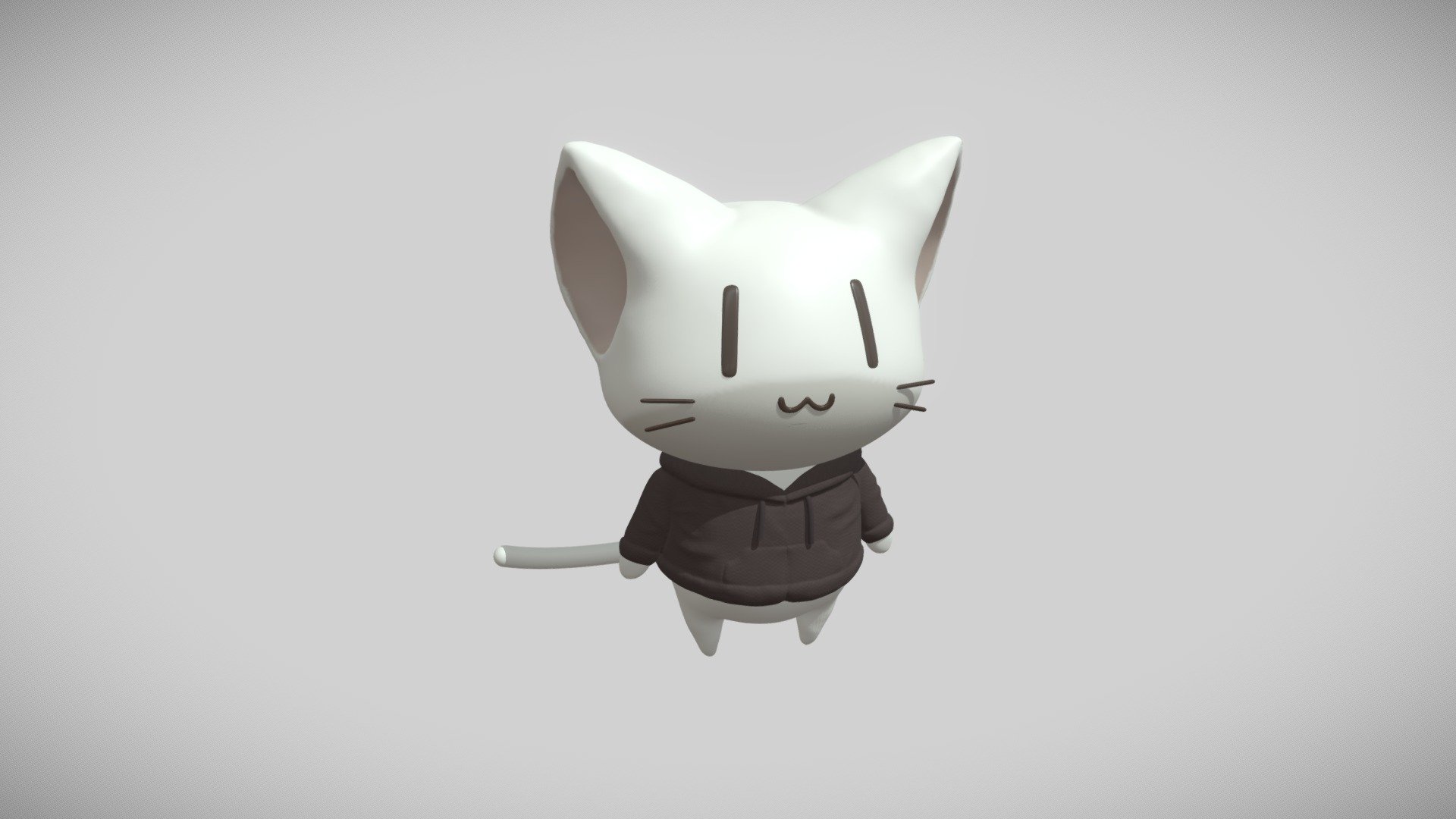 Whitecat Osu Download Free 3d Model By Covector Covector 64af3c5 Sketchfab