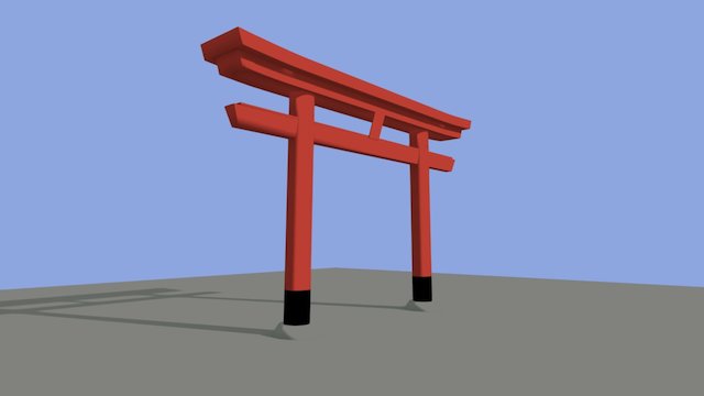Torii 3D Model