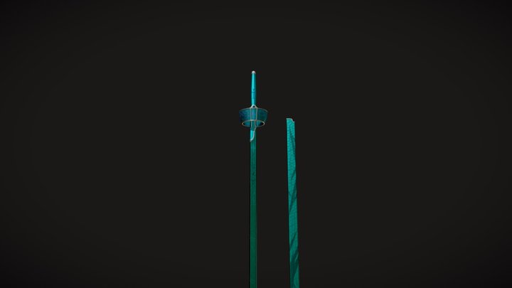 It is a fantasy sword. 3D Model